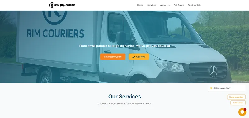 Rim Courier - UK Courier and Delivery Services
